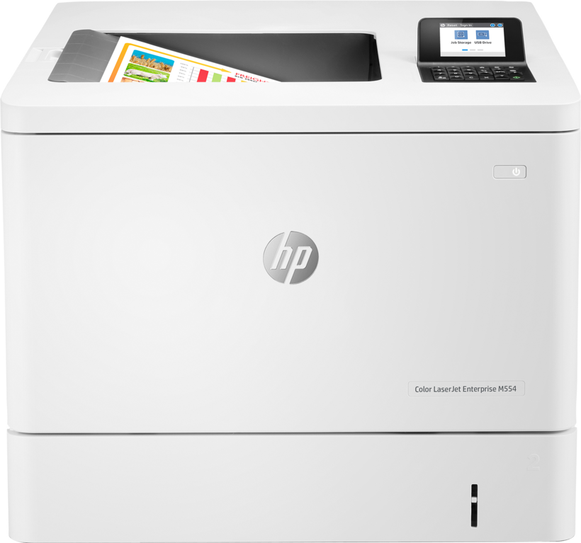 HP Color LaserJet Enterp. M554dn Printer