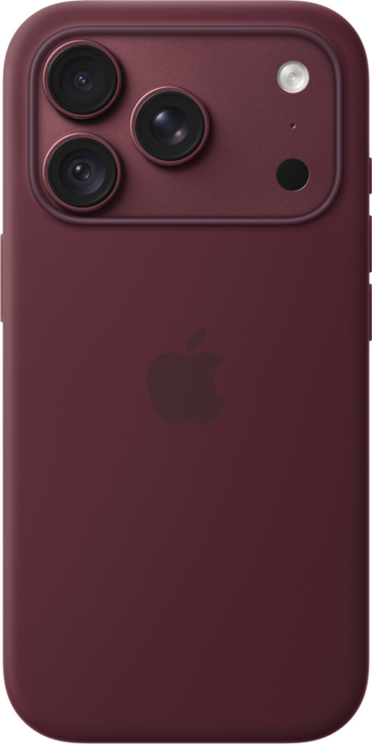 Apple iPhone 18 Pro Sil Case burgunder