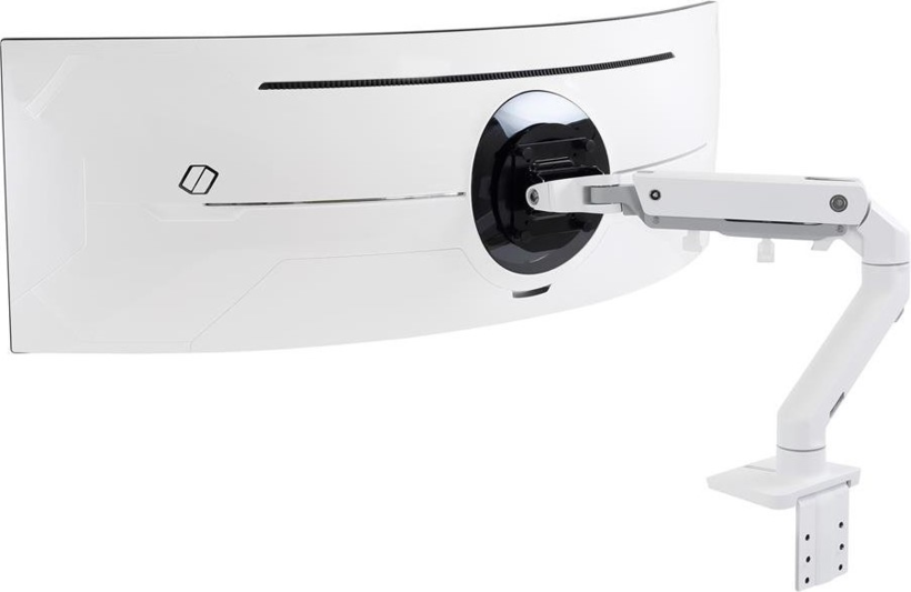 Soporte mesa Ergotron HX curvo, blanco