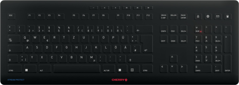CHERRY STREAM PROTECT Tastatur wireless
