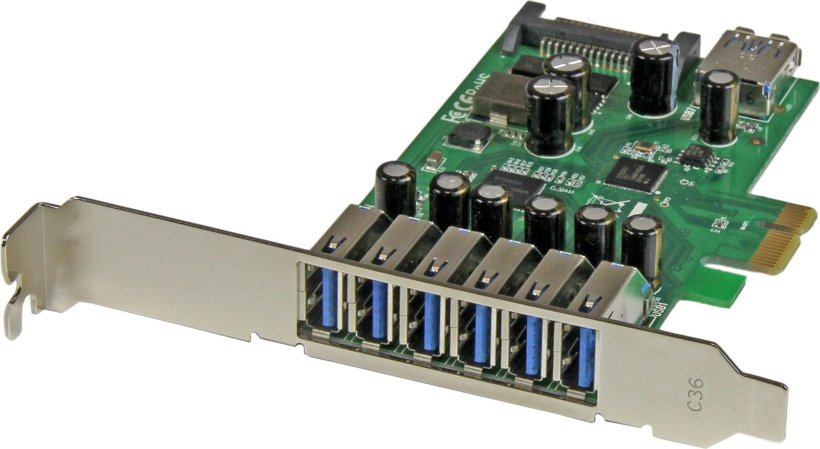 StarTech 7x USB 3.0 PCIe Interface