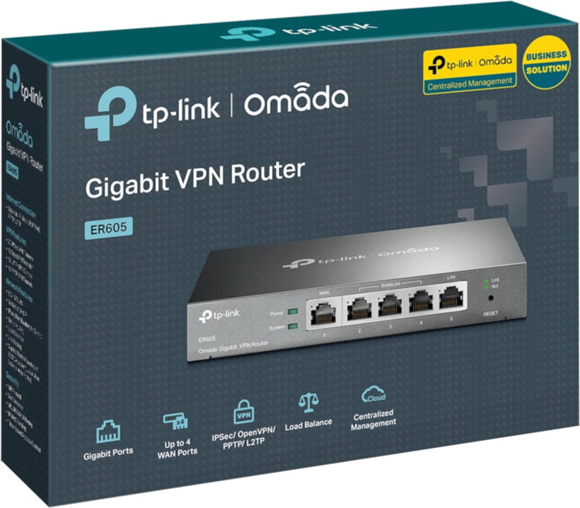 TP-LINK ER605 Omada Gigabit VPN Router