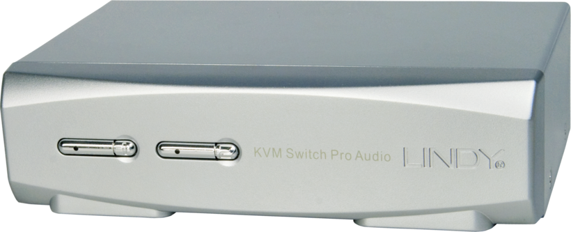 LINDY KVM-Switch PRO DisplayPort 2-Port