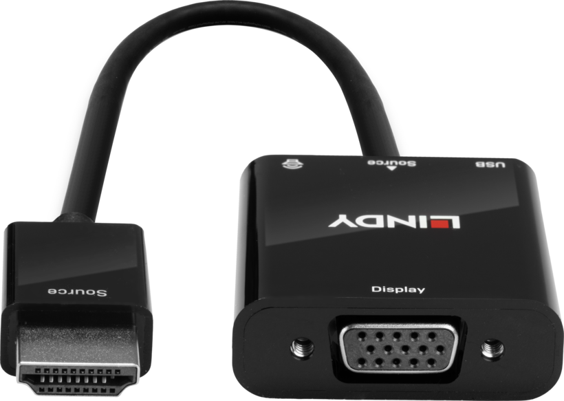 Lindy HDMI - VGA Adapter + Audio