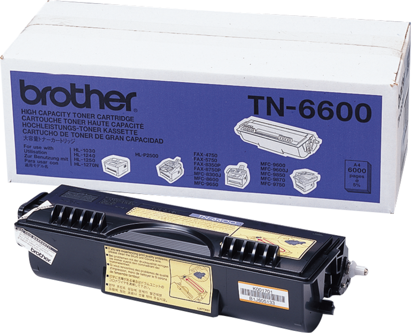 Toner Brother TN 6600, noir