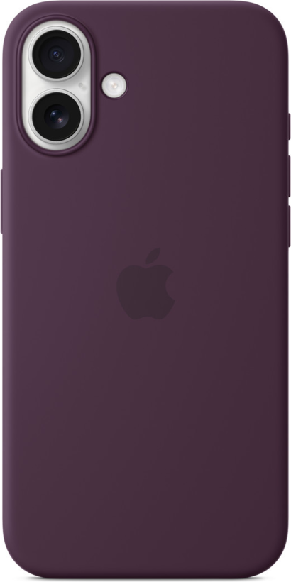 Apple iPhone 16 Plus Silicone Case Plum