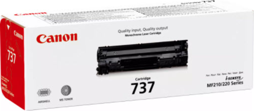 Toner Canon 737, czarny
