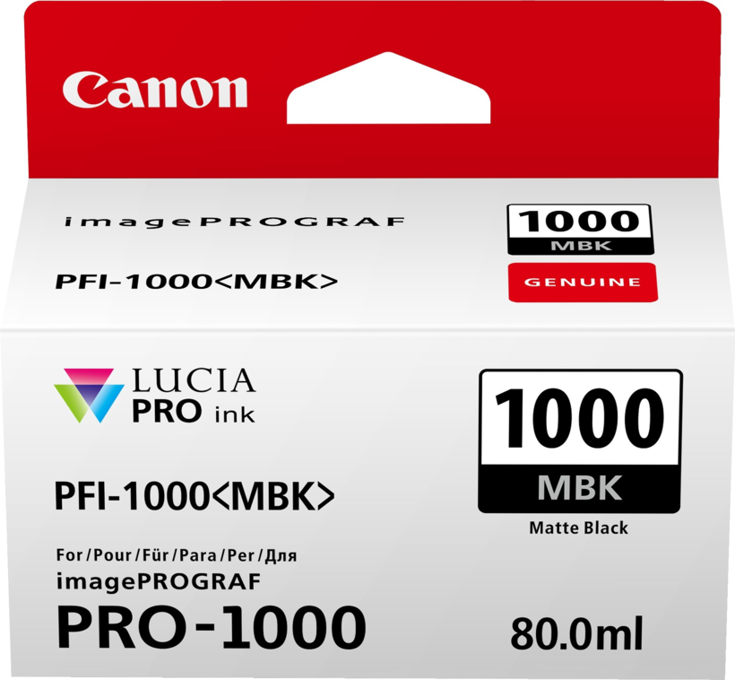 Canon PFI-1000MBK Tinte mattschwarz