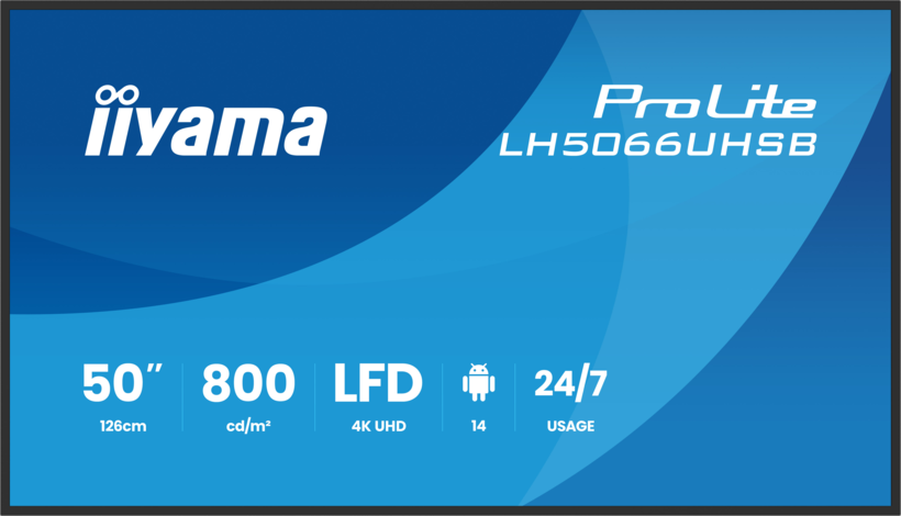 iiyama ProLite LH5066UHSB-B1AG Display