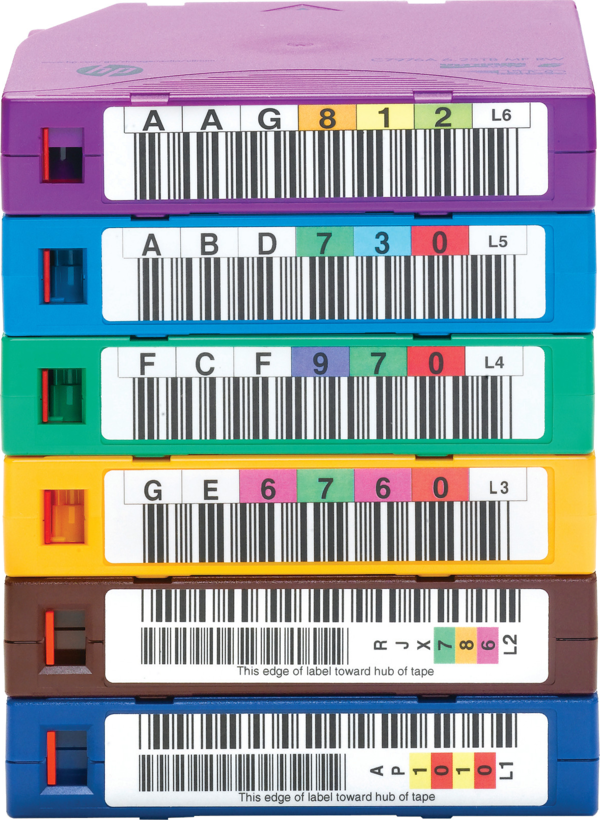 Ultrium LTO-7 RW Barcode-Label