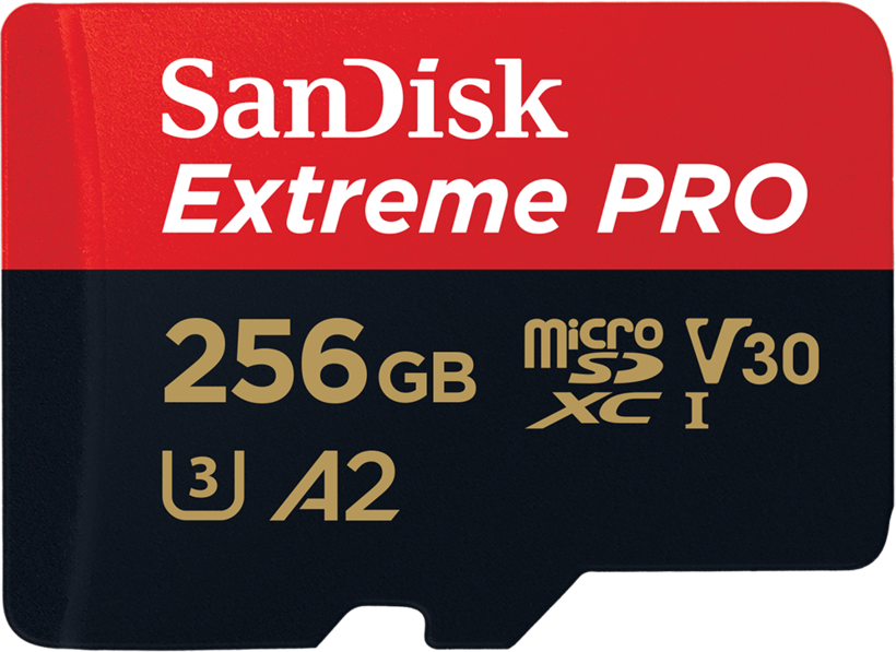 microSDXC SanDisk Extreme PRO 256 Go