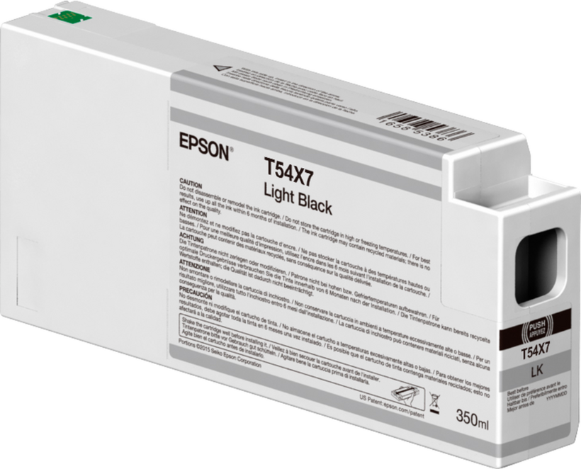 Epson T54X700 Tinte hellschwarz