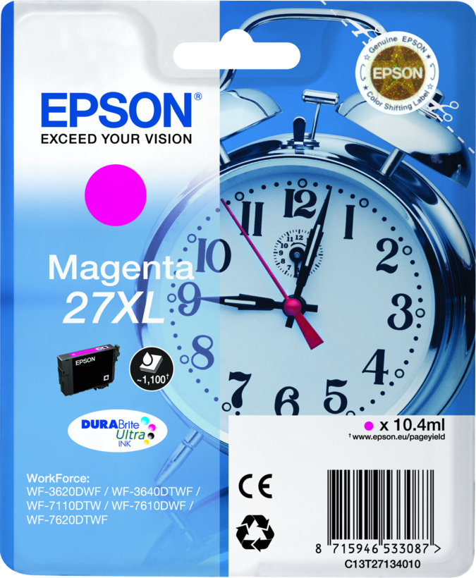 Epson 27XL Tinte magenta