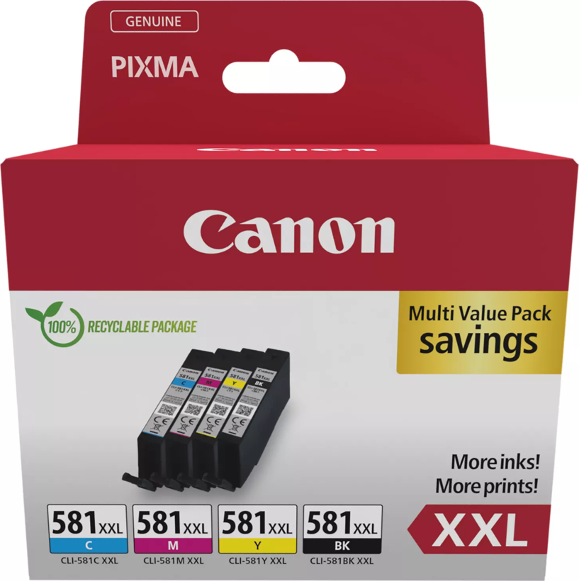 Canon CLI-581XXL Ink Multipack