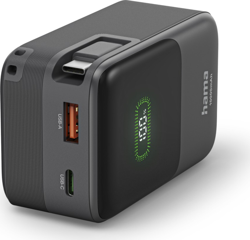 Hama 10,000mAh 2xUSB-C/1xA Powerbank