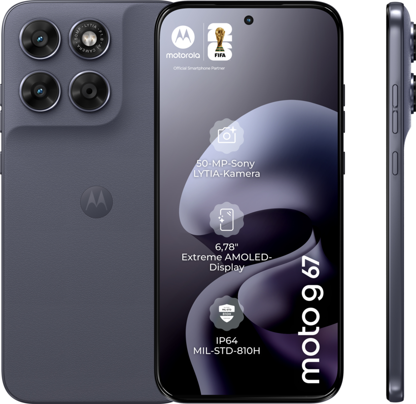 Motorola moto g67 Business 256 GB grau
