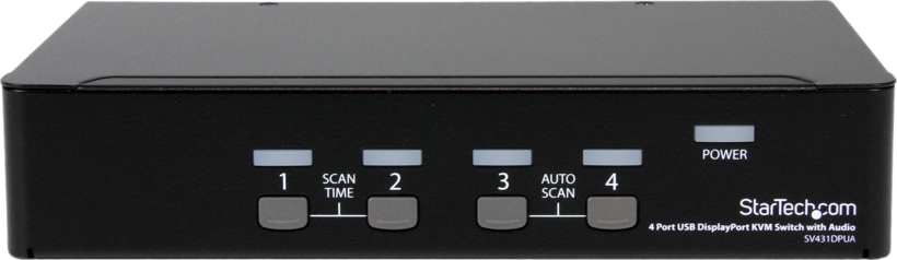 StarTech KVM Switch 4-port DisplayPort