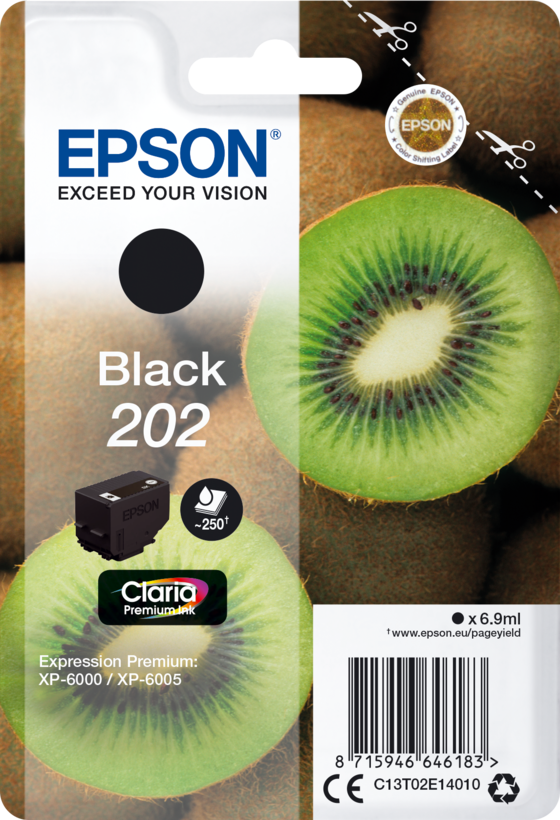 Epson 202 Claria Ink Black