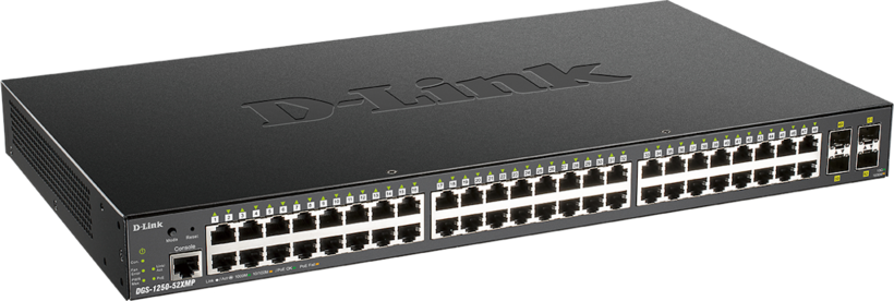 Switch PoE D-Link DGS-1250-52XMP