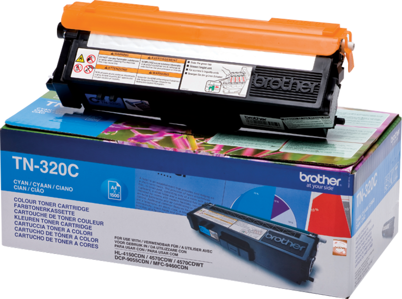 Toner Brother TN-320C, cyjan