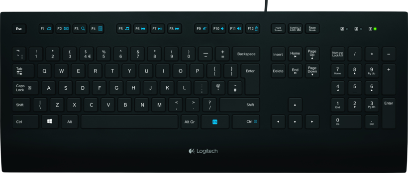 Logitech K280e Tastatur for Business