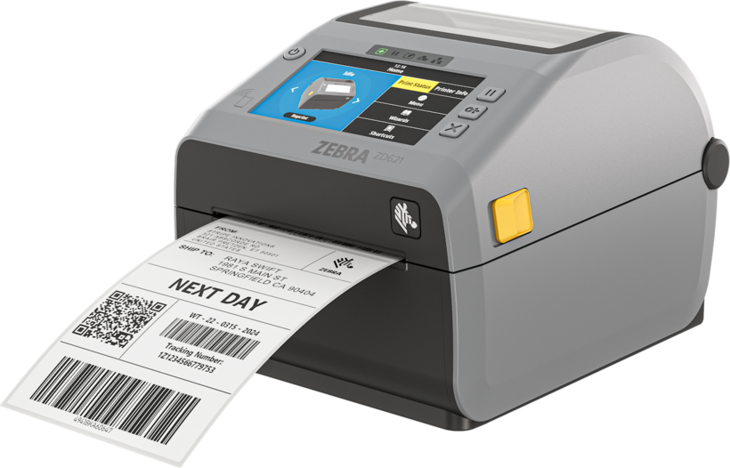 Zebra ZD621 TD 203 dpi Cutter Drucker