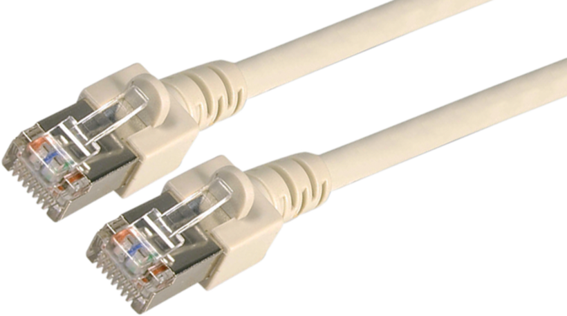 Patch Cable RJ45 SF/UTP Cat5e 10m Grey