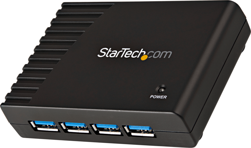 StarTech USB Hub 3.0 4-Port schwarz