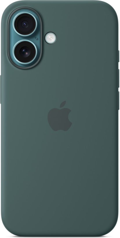 Apple iPhone 16 Silicone Case Lake Green