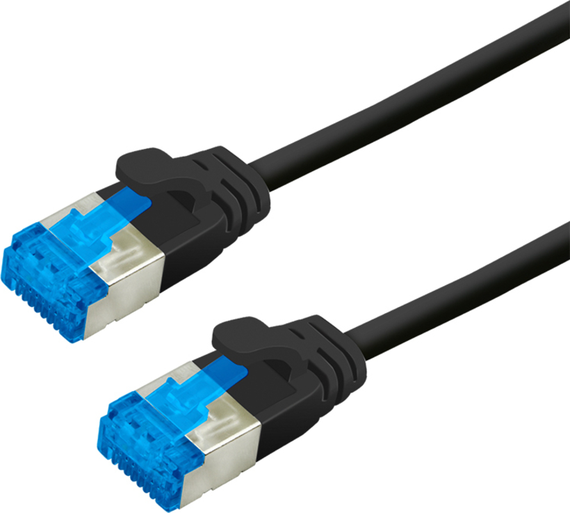 Patch Cable RJ45 U/FTP Cat6a 3m Black