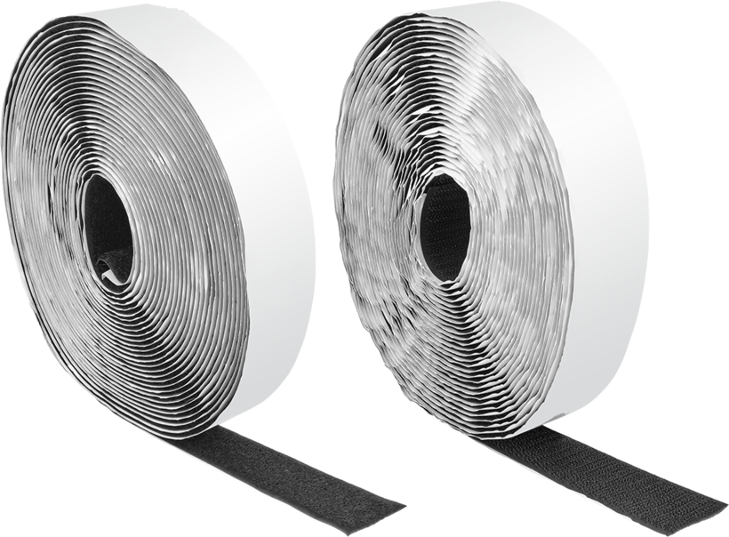 Kit bandes scratch 10000 mm noir, par 2