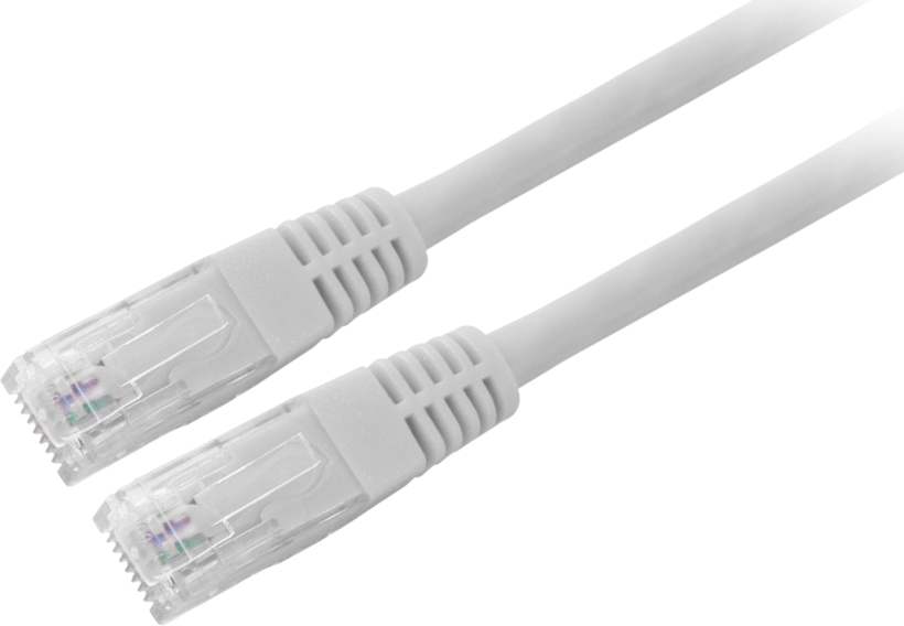 Patch Cable RJ45 U/UTP Cat6 5m White