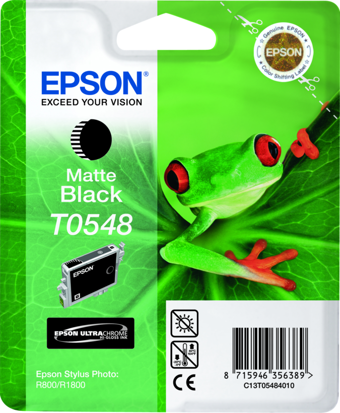 Inchiostro Epson T0548 nero opaco
