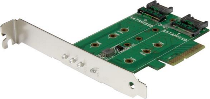 StarTech 3-port M.2 SSD - PCIe Adapter