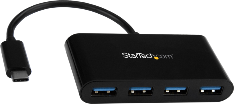 Hub USB 3.0 StarTech 4 ports, noir
