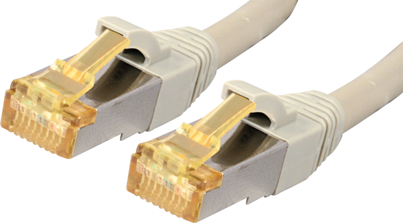 Patch Cable RJ45 S/FTP Cat6a 20m Grey