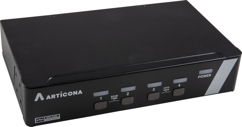 ARTICONA DVI-D 4-portos KVM-switch