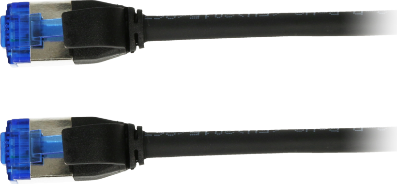Kabel kros. RJ45 S/FTP Cat6a 10 m Slim
