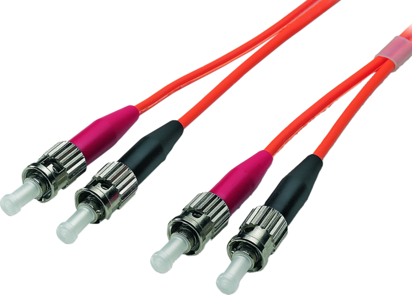LWL Duplex Patchkabel ST-ST 10 m 62,5 µ