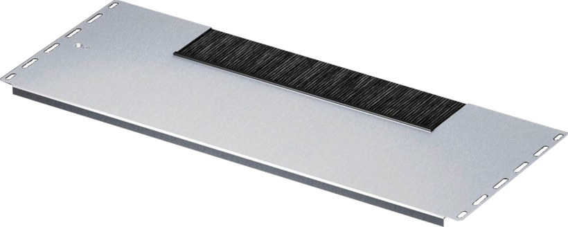 Rittal VX IT Plate Mod w Brush Strip 8cm