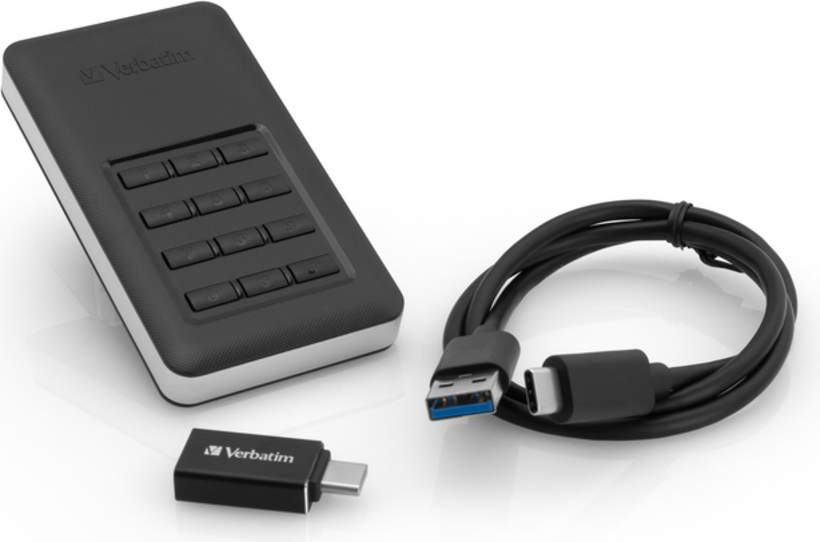 Verbatim Secure USB 3.0 SSD 256GB