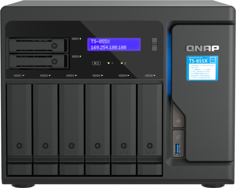 QNAP TS-855X 8 GB 8-Bay NAS