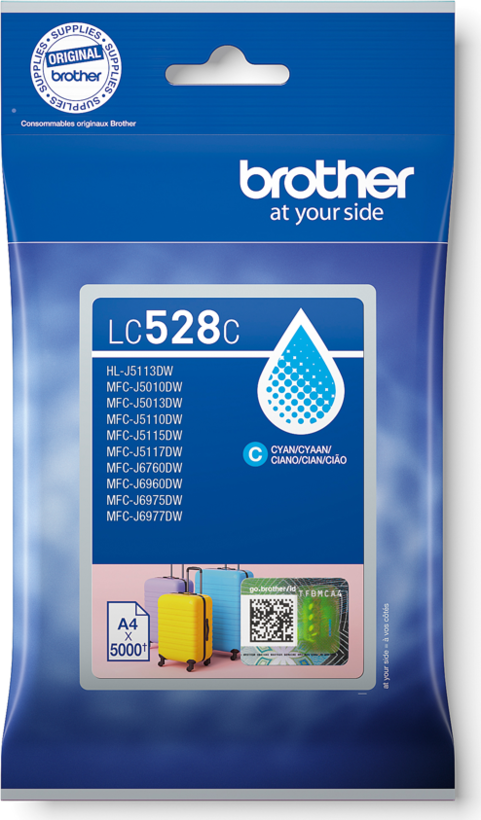 Brother LC528C Ink Cyan
