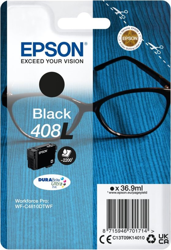 Epson DURABrite 408L Ultra Ink Black