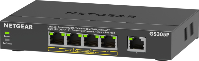 NETGEAR GS305Pv3 Unmanaged Switch