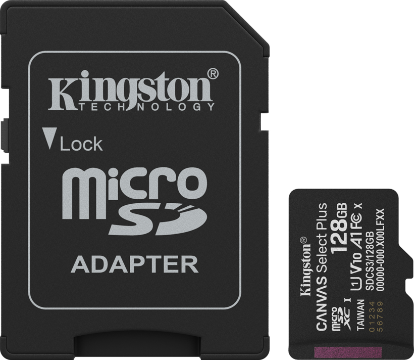 Kingston Canvas Select P microSDXC 128GB