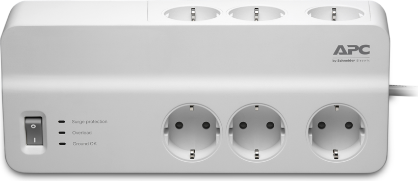 APC SurgeArrest Power Strip 6-way