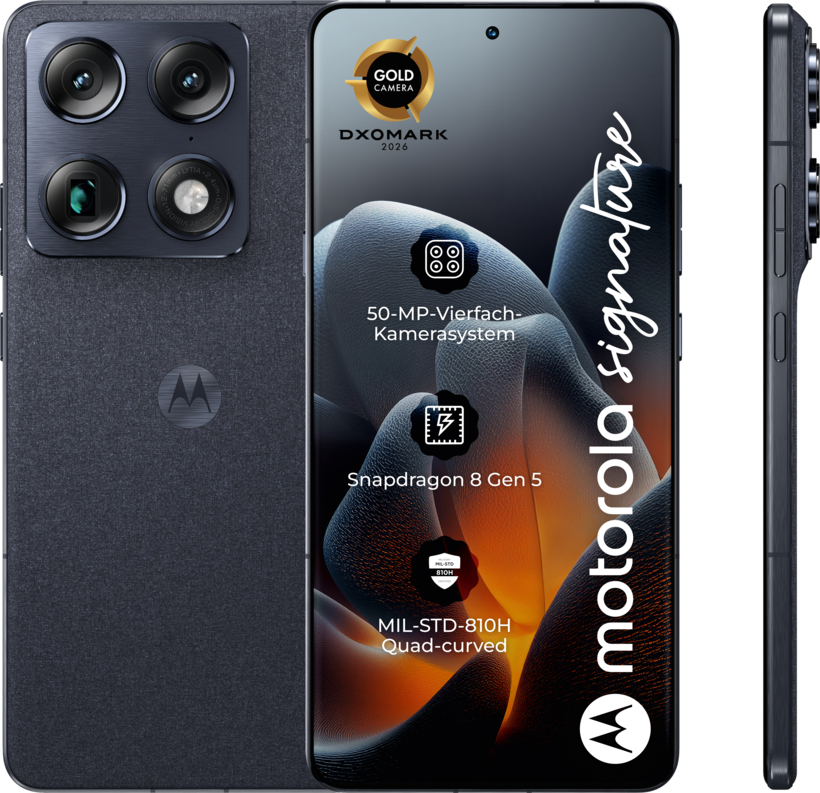 Motorola signature 512 GB carbon