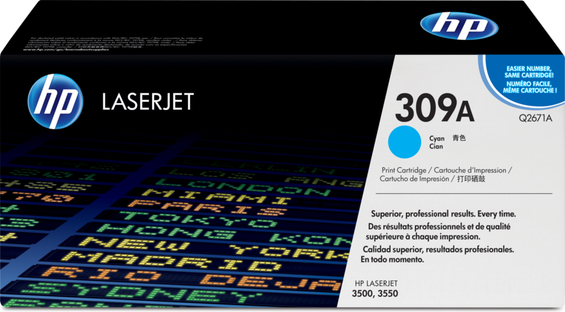 HP 309A Toner Cyan