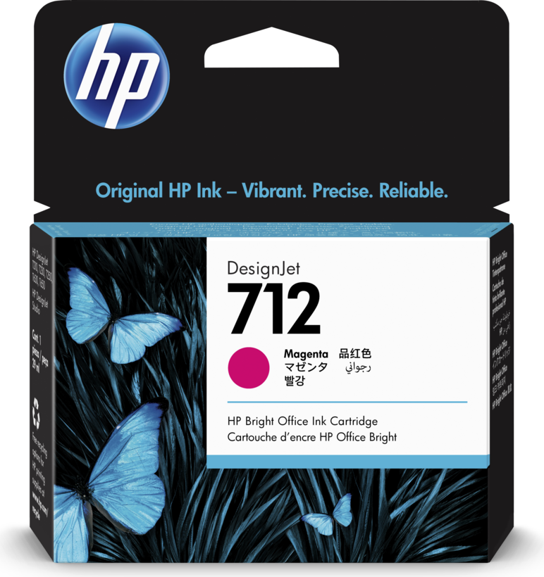 HP 712 Tinte magenta